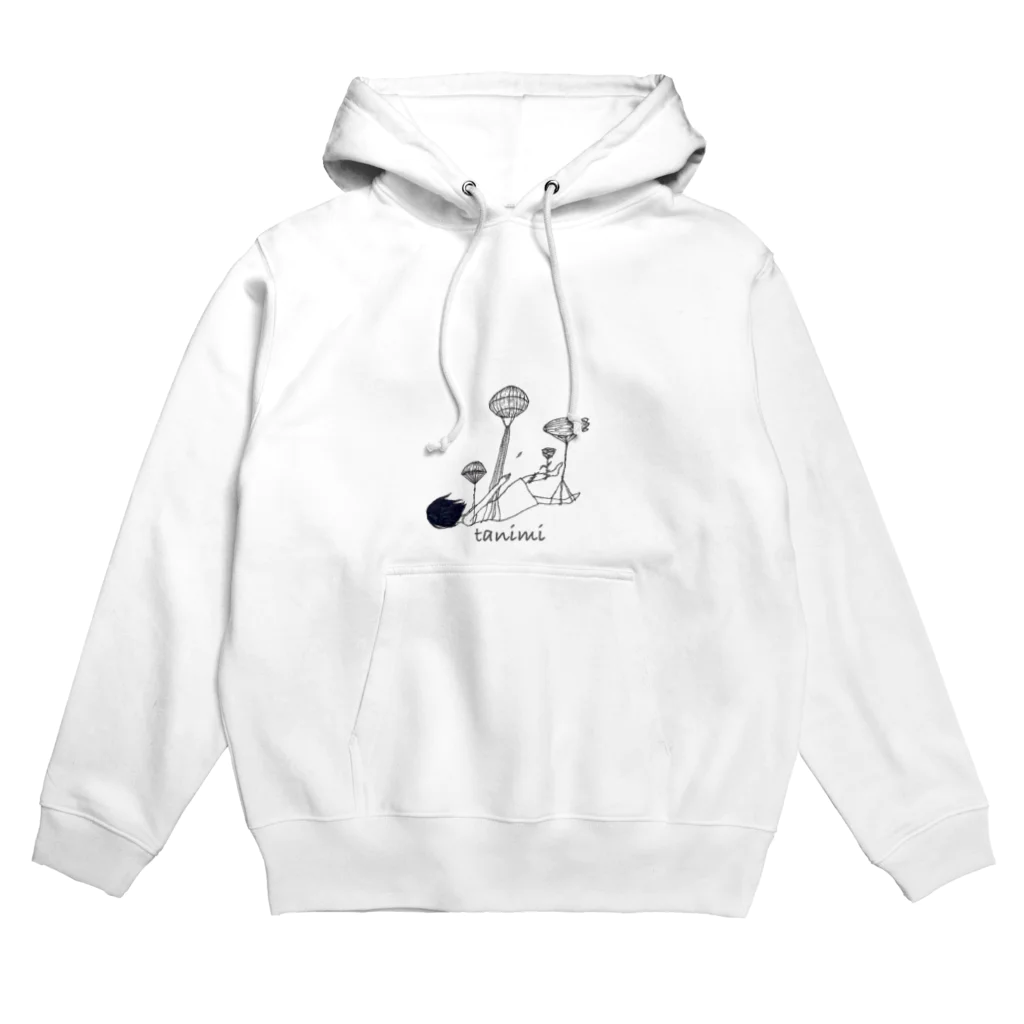 たにみと死の淵の気球とわたし Hoodie