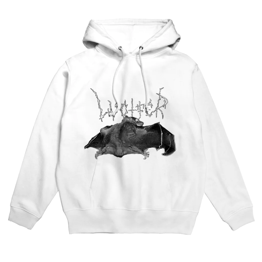 Luciferのコウモリのルシファー(背中) Hoodie