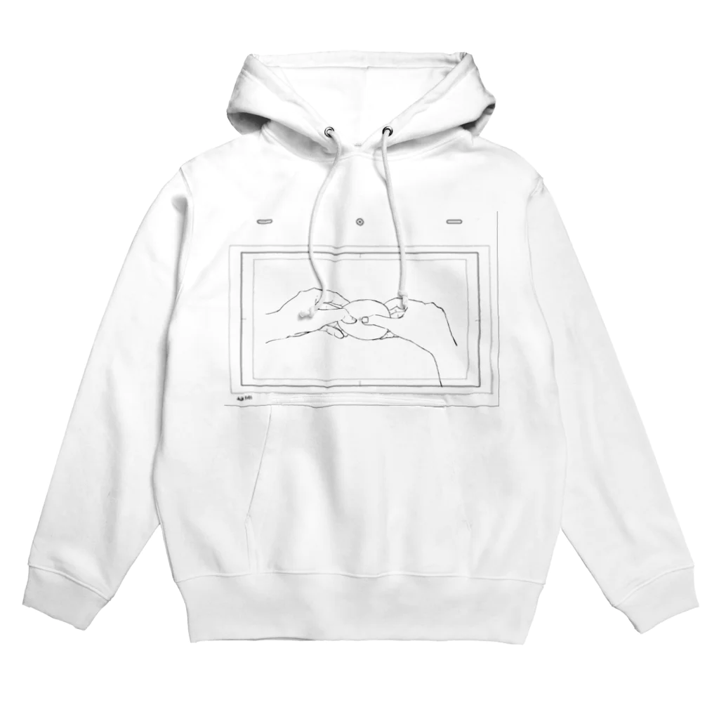 天使の輪の原画 Hoodie