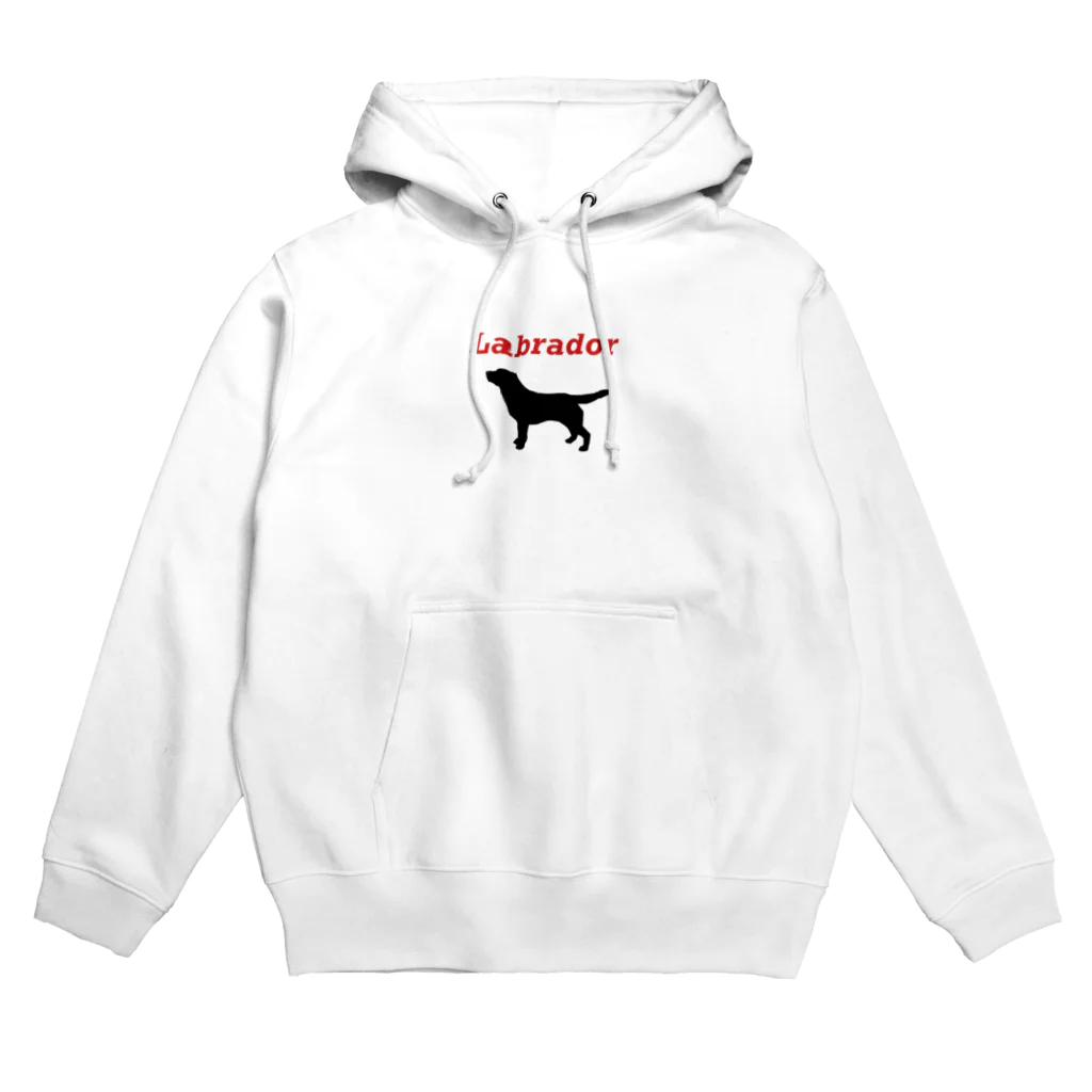 DOGLABのラブラドール　シルエット　 Hoodie