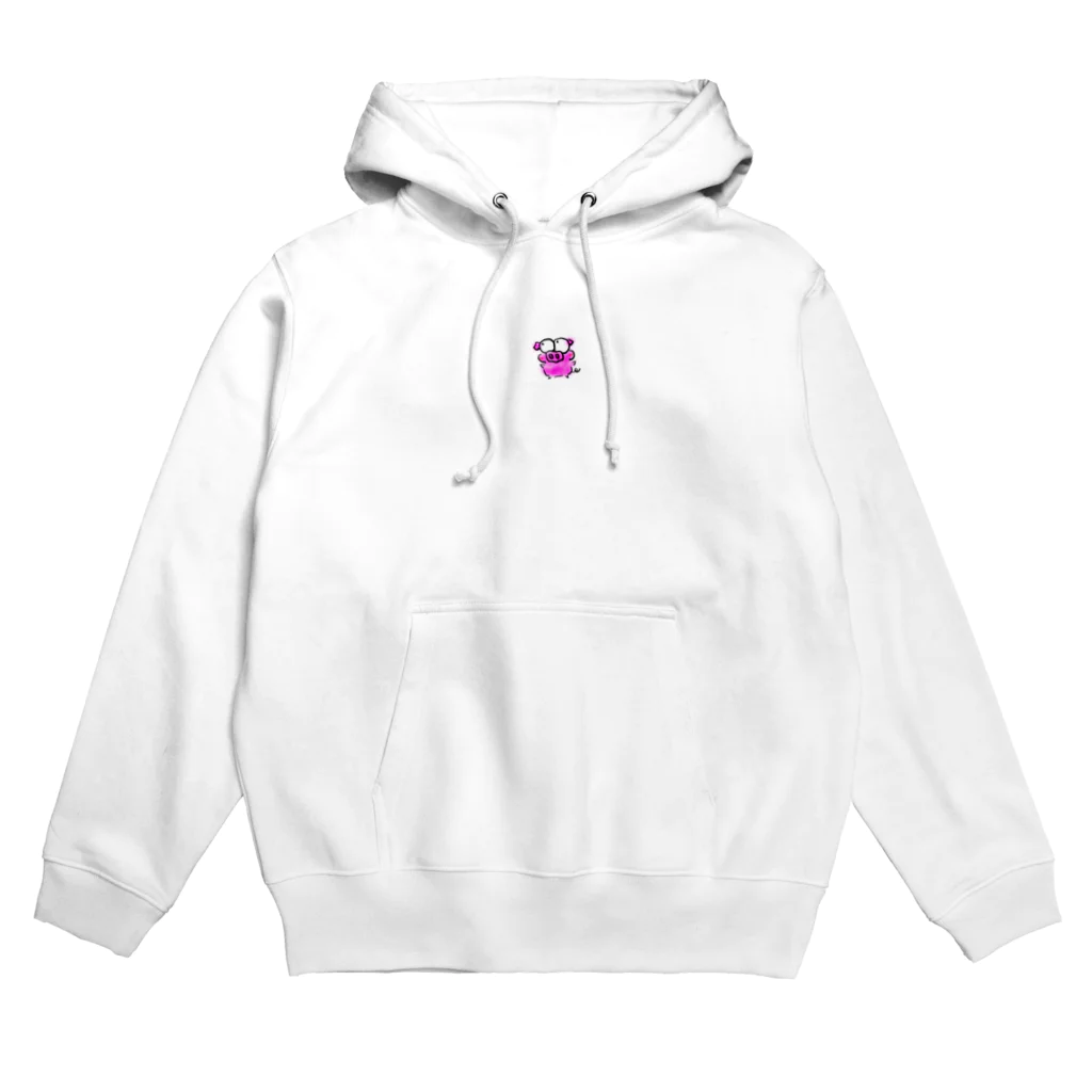 りさポンショップのブヒ君 Hoodie