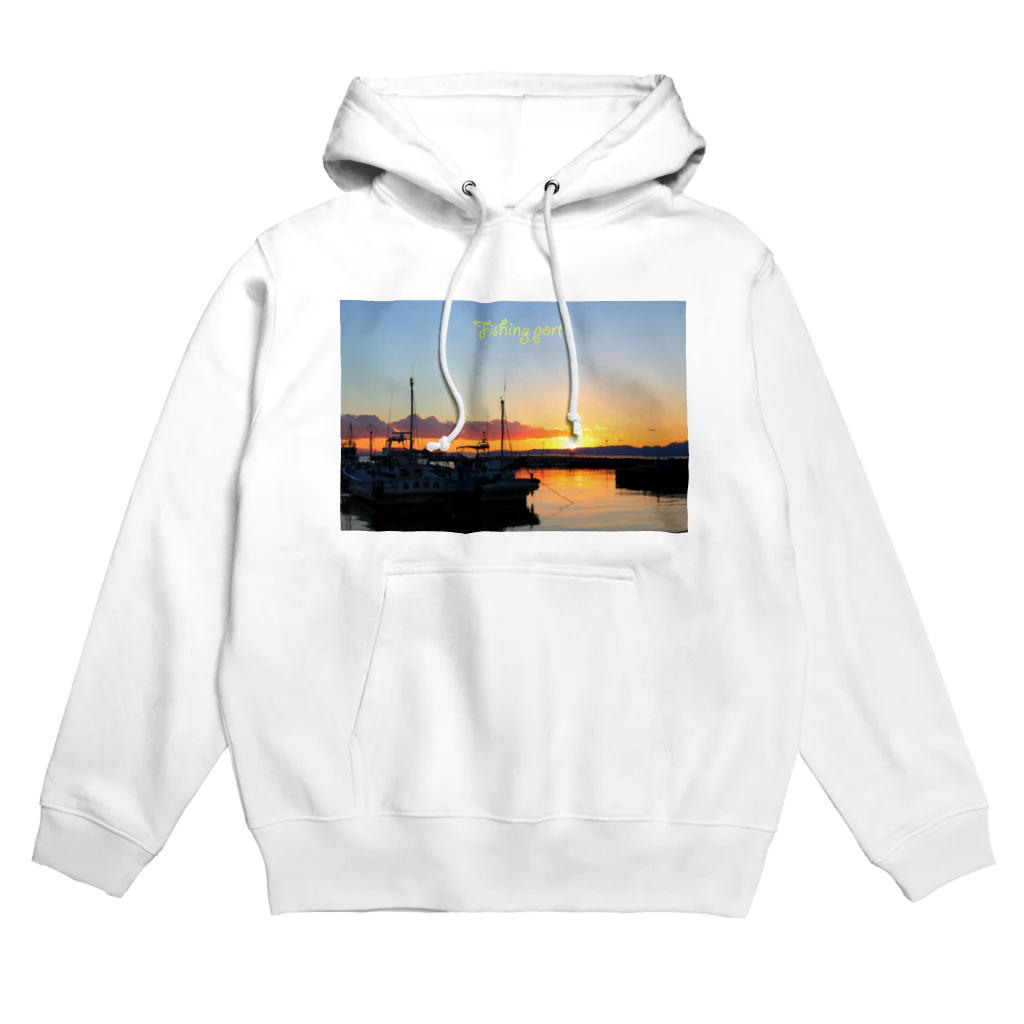 photo-kiokuの漁港夕景 Hoodie