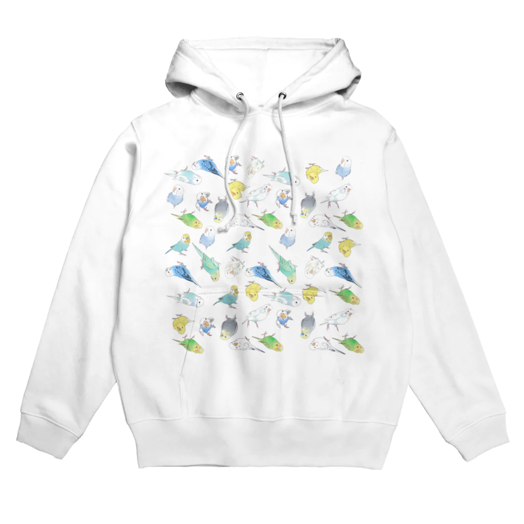 まめるりはことりのめっちゃセキセイインコちゃん【まめるりはことり】 Hoodie