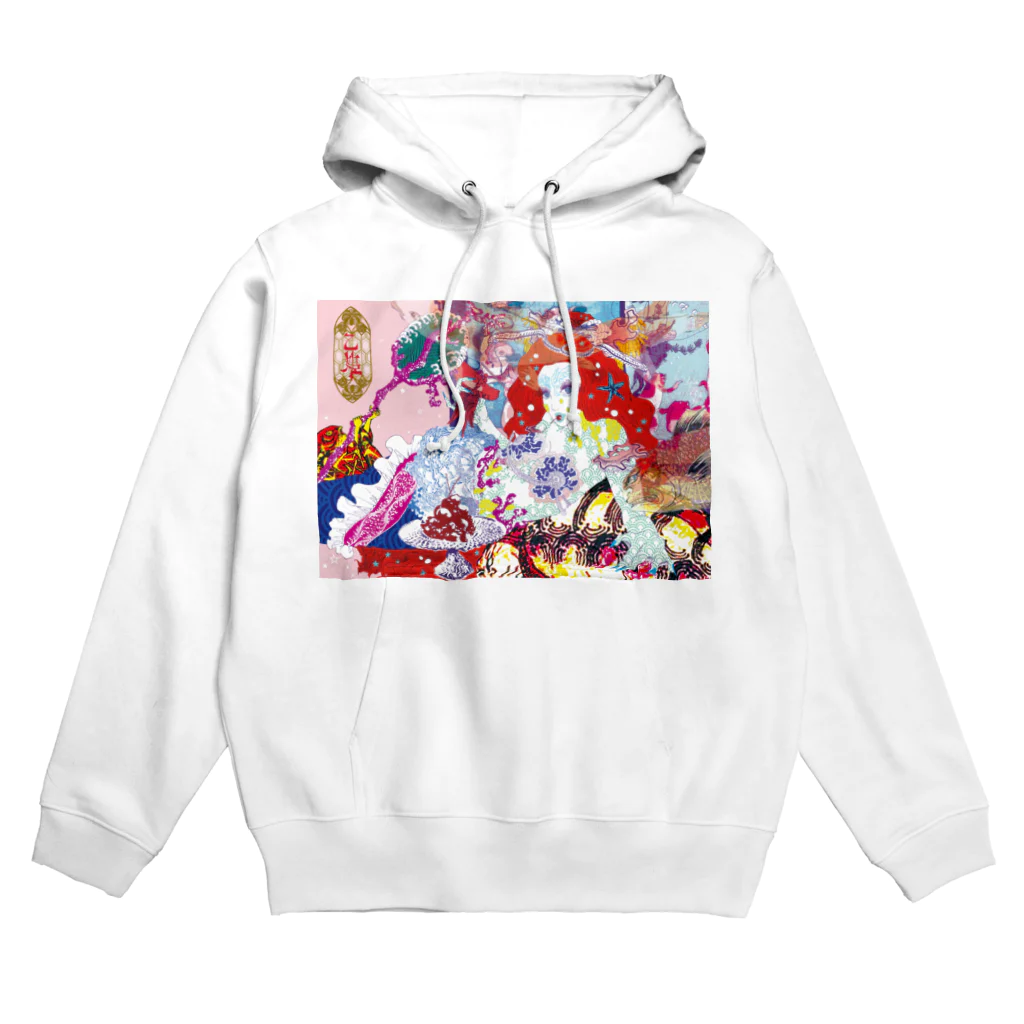 Asako Shibutaniの乙姫龍宮遊びづくし Hoodie