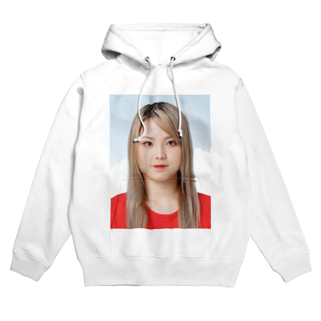 Mioenergy official shopのモナリザ証明写真 Hoodie