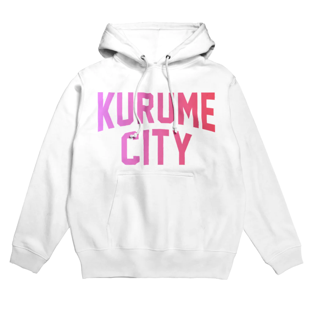 JIMOTO Wear Local Japanの久留米市 KURUME CITY パーカー