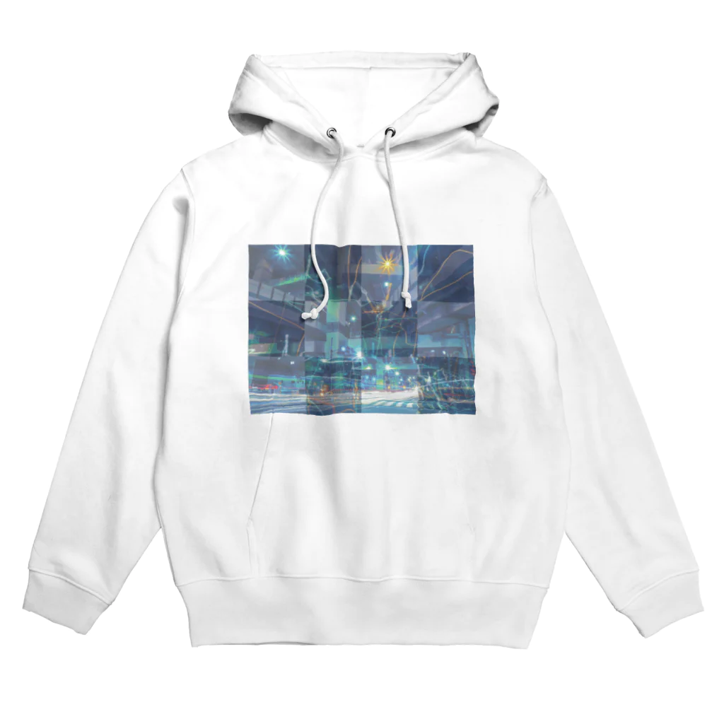 私が見た景色、作ったものの光跡 Hoodie