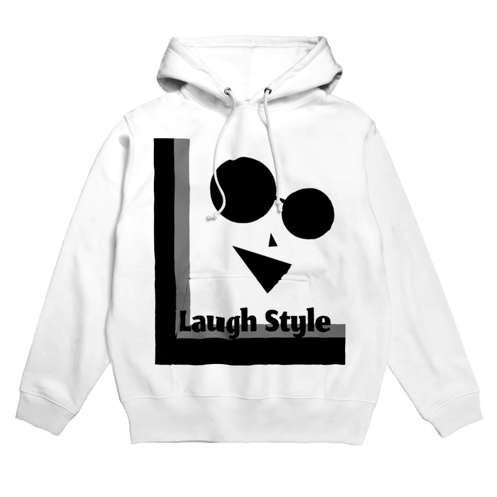 笑顔と癒しの町のLaugh Style Hoodie