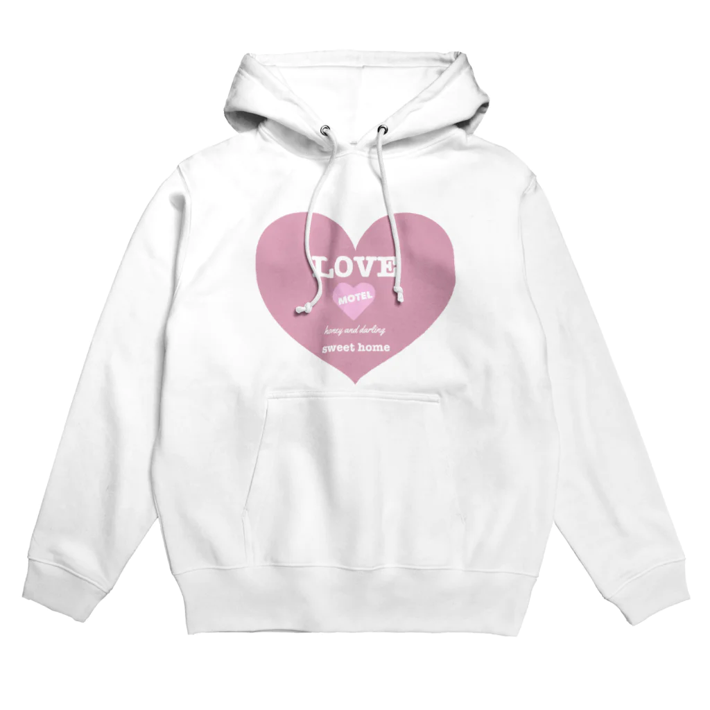 ゆるいぐっずを生み出す母のLOVE MOTEL  Hoodie