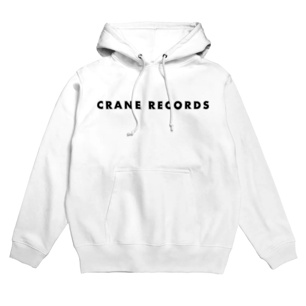 KaneiのCRANE RECORDS ふちどりグレー パーカー