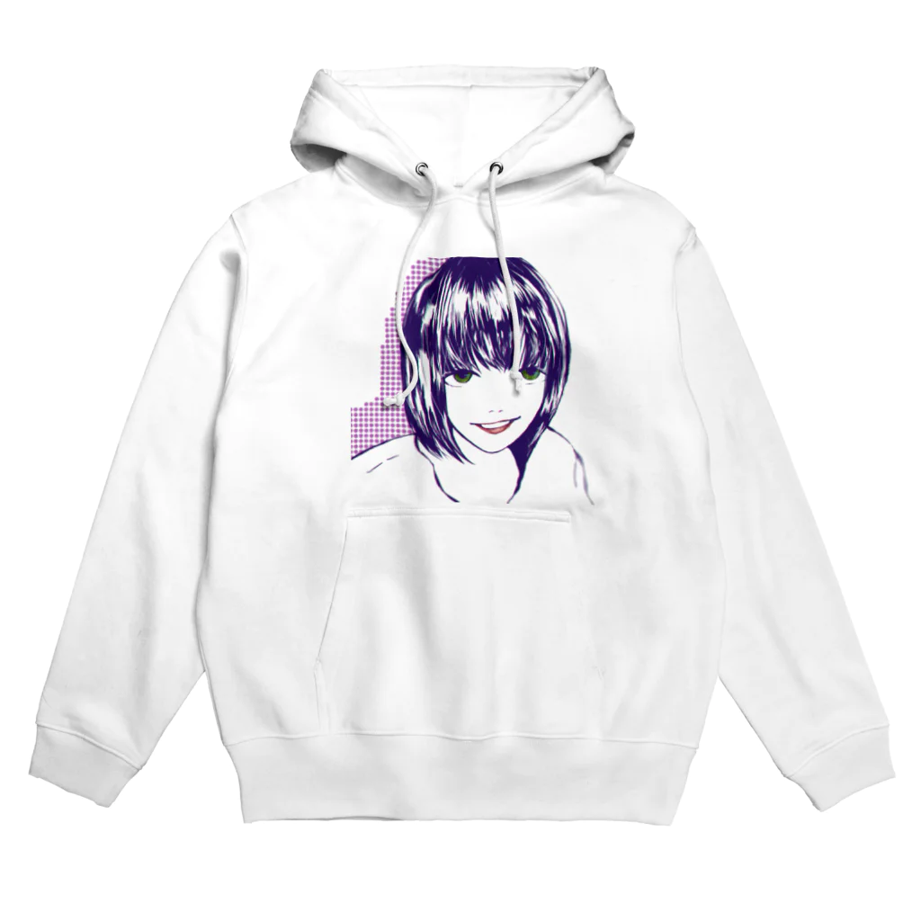 猫瓜の強そうな女 Hoodie