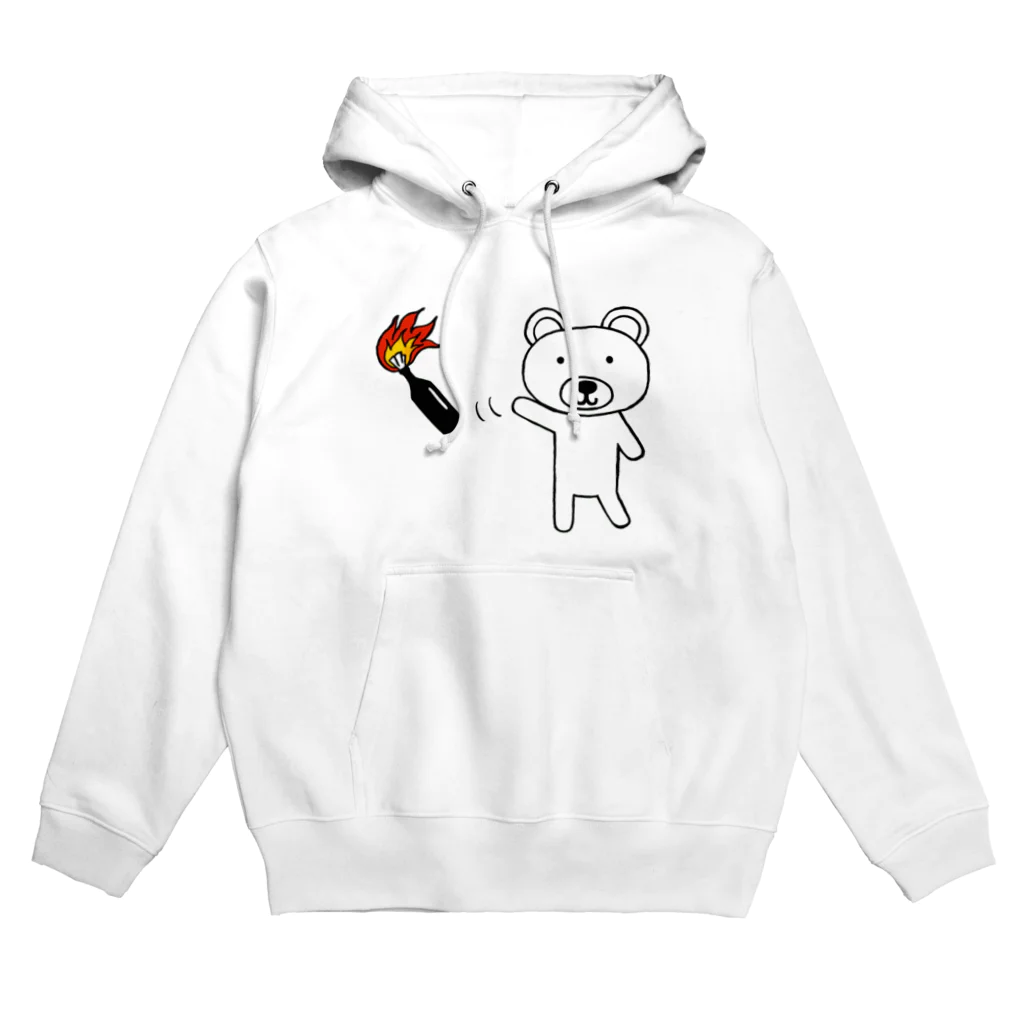 ムエックネの火炎瓶クマ Hoodie