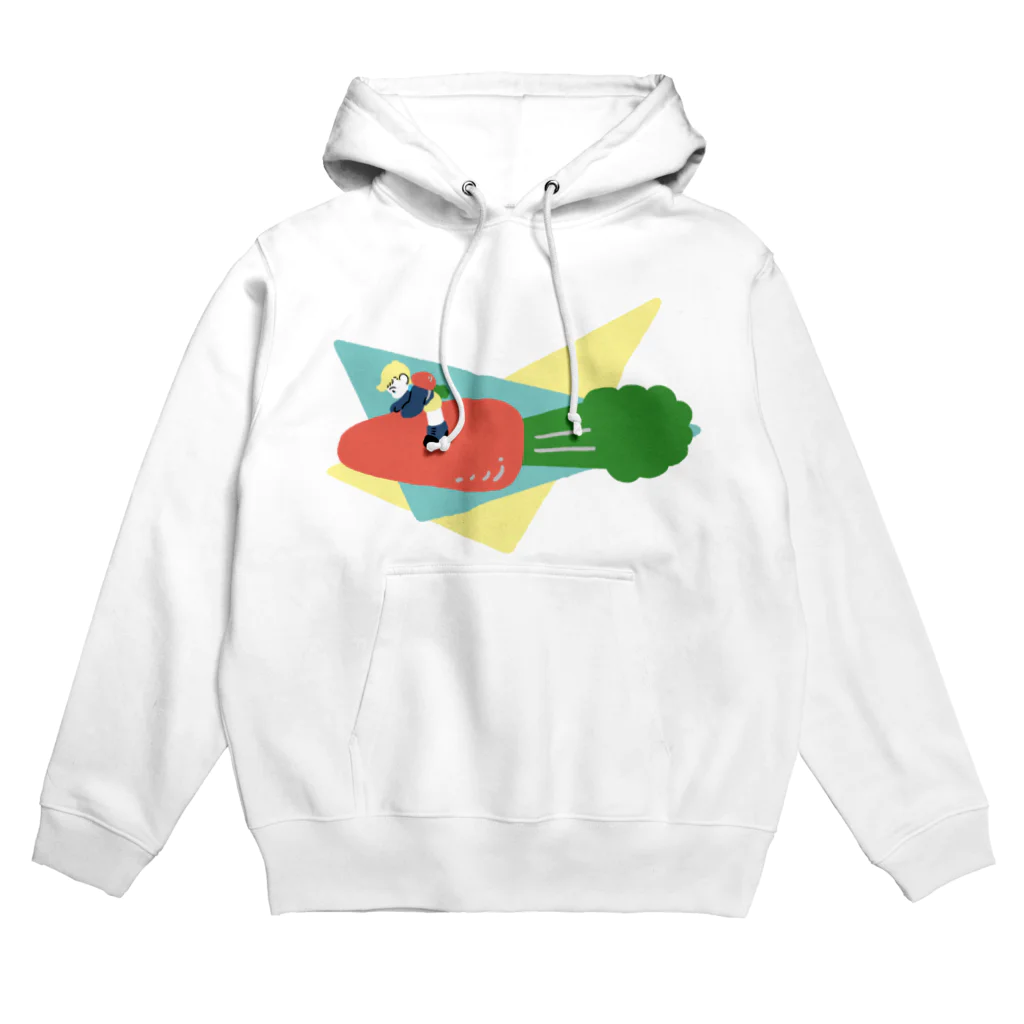 くだものやさんのにんぢんパーカー（大） Hoodie