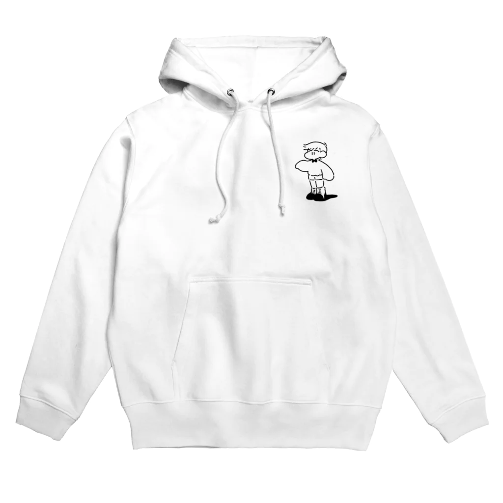 くだものやさんのねぐせくんしんぷるパーカー（小） Hoodie