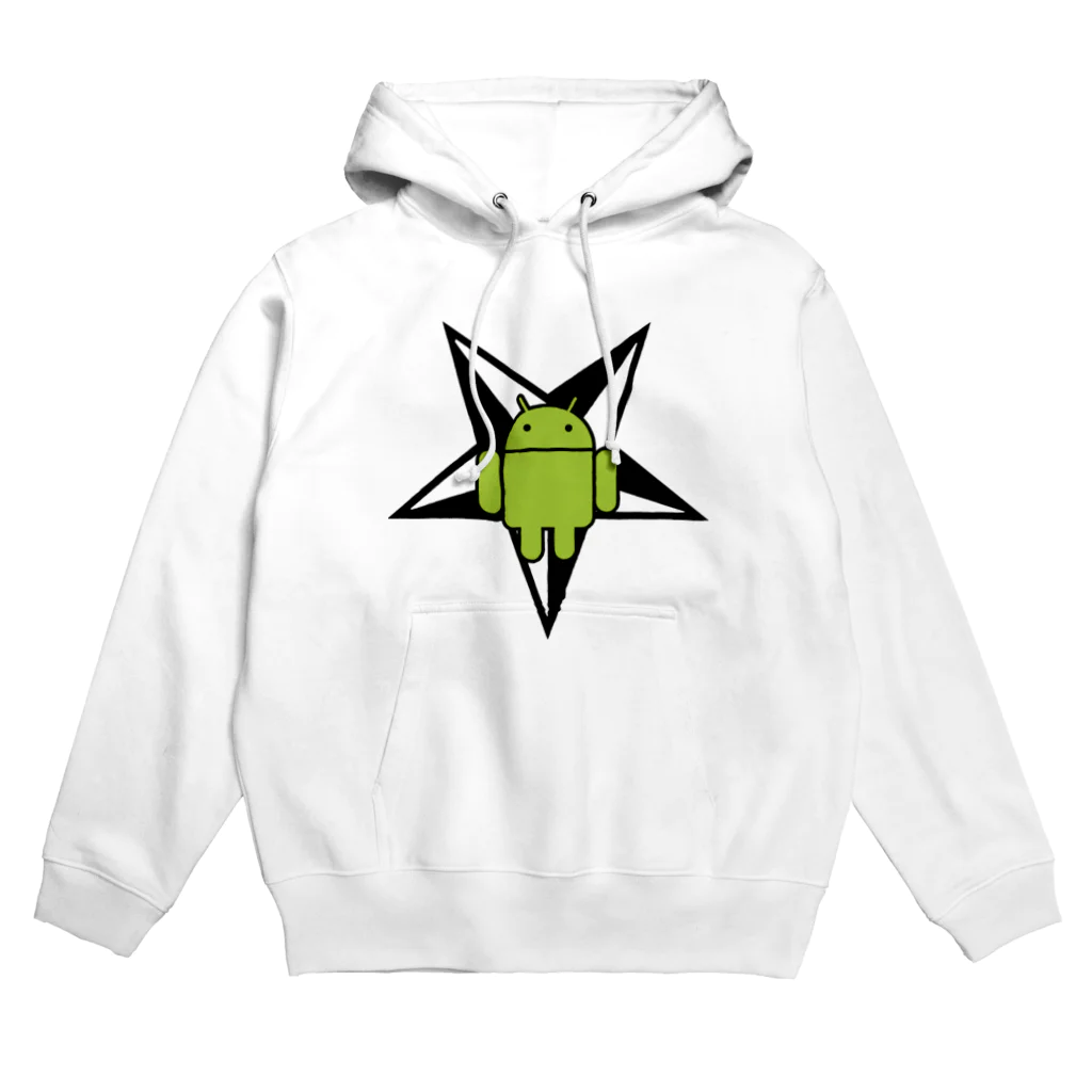 Fのドロイド君と逆五芒星 Hoodie