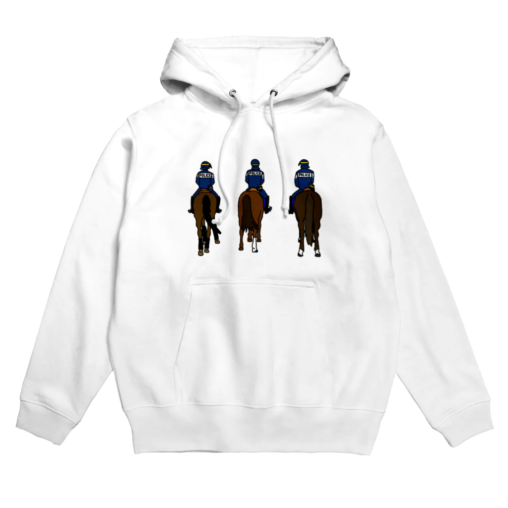 yuriekonoのフランス・パリの騎馬隊 Hoodie