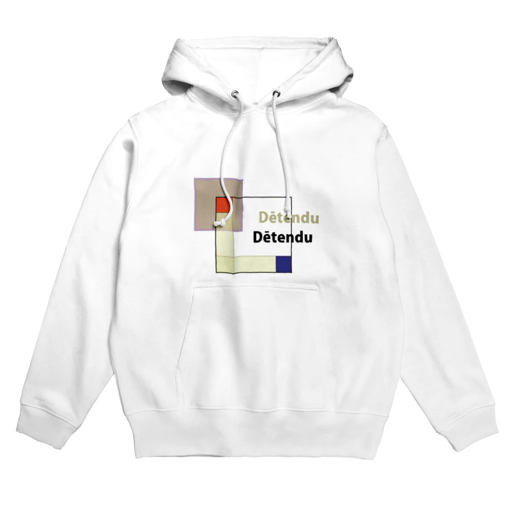 DetenduのSquare Hoodie