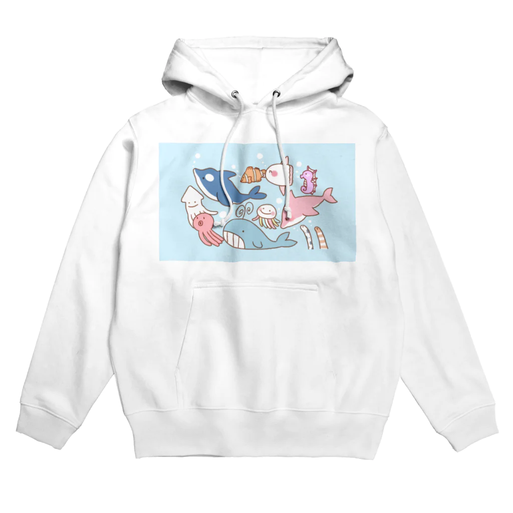 ちとせあめの海のお友達 Hoodie