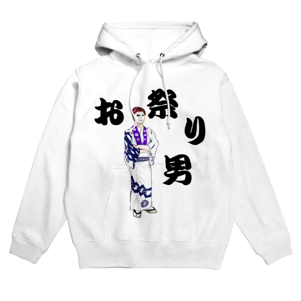 マルのお祭り男 Hoodie