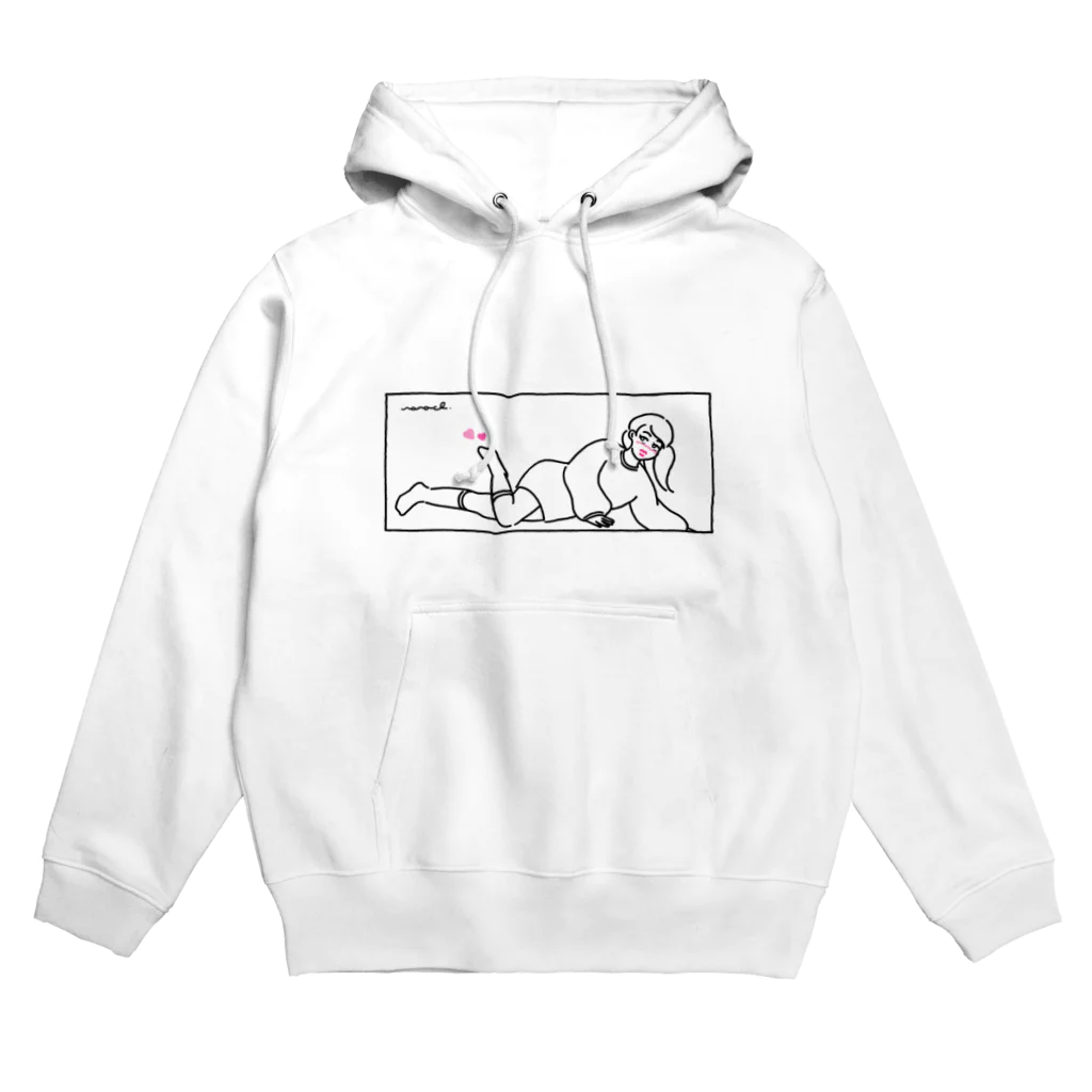 225IllustFactoryの爪先に色気 Hoodie