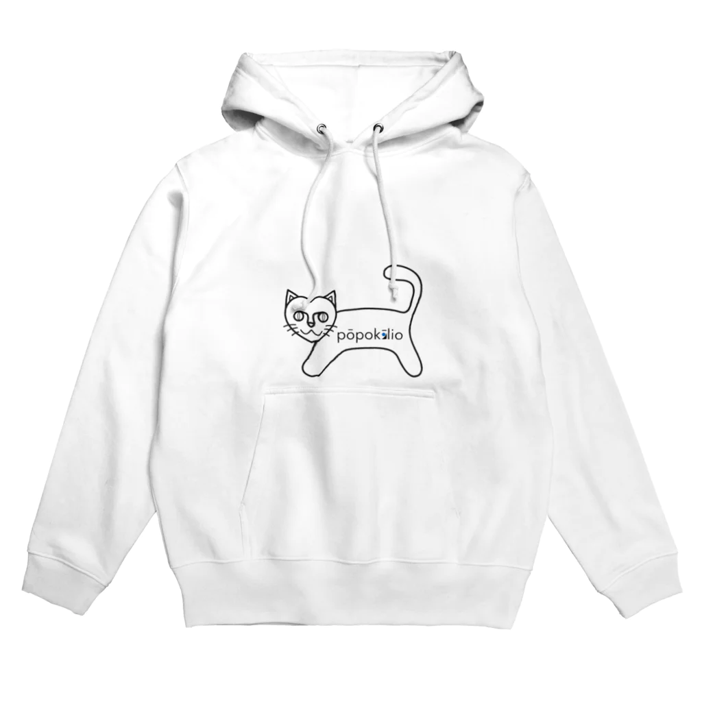 ナミノコ雑貨店のpopokilio ハートキャット Hoodie