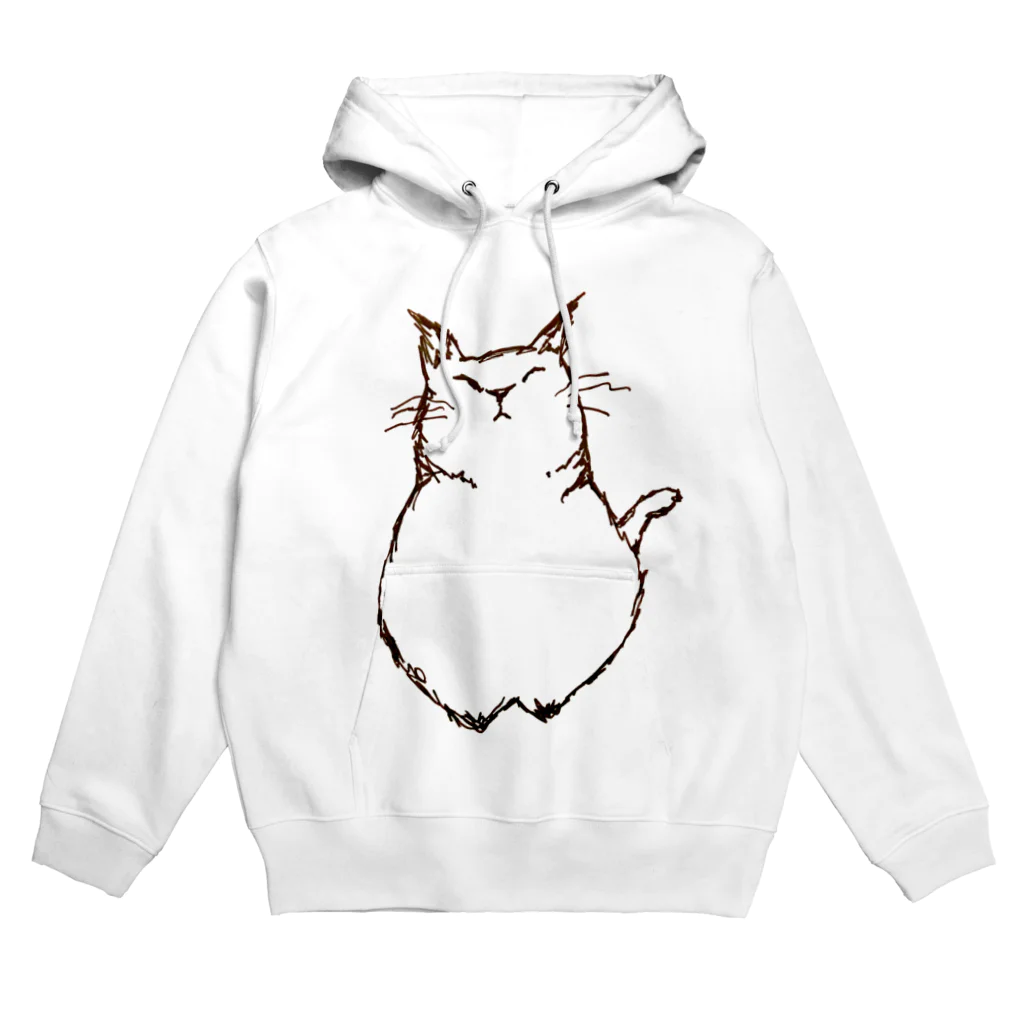 narudahausのデブ猫さん Hoodie