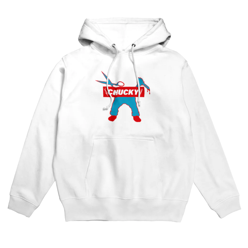 flatman.artの『チャッキー(CHUCKY)かも』 Hoodie