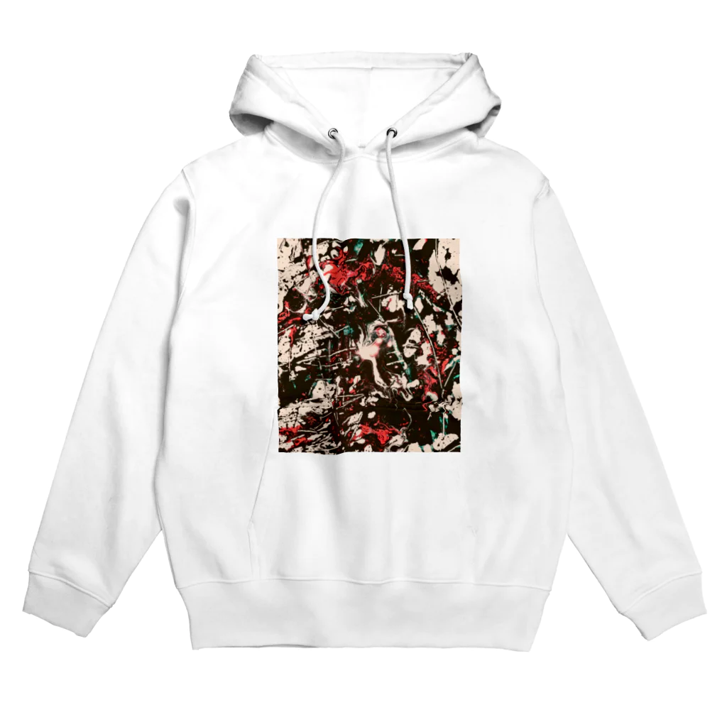 兎派のpaint_02_vivid Hoodie