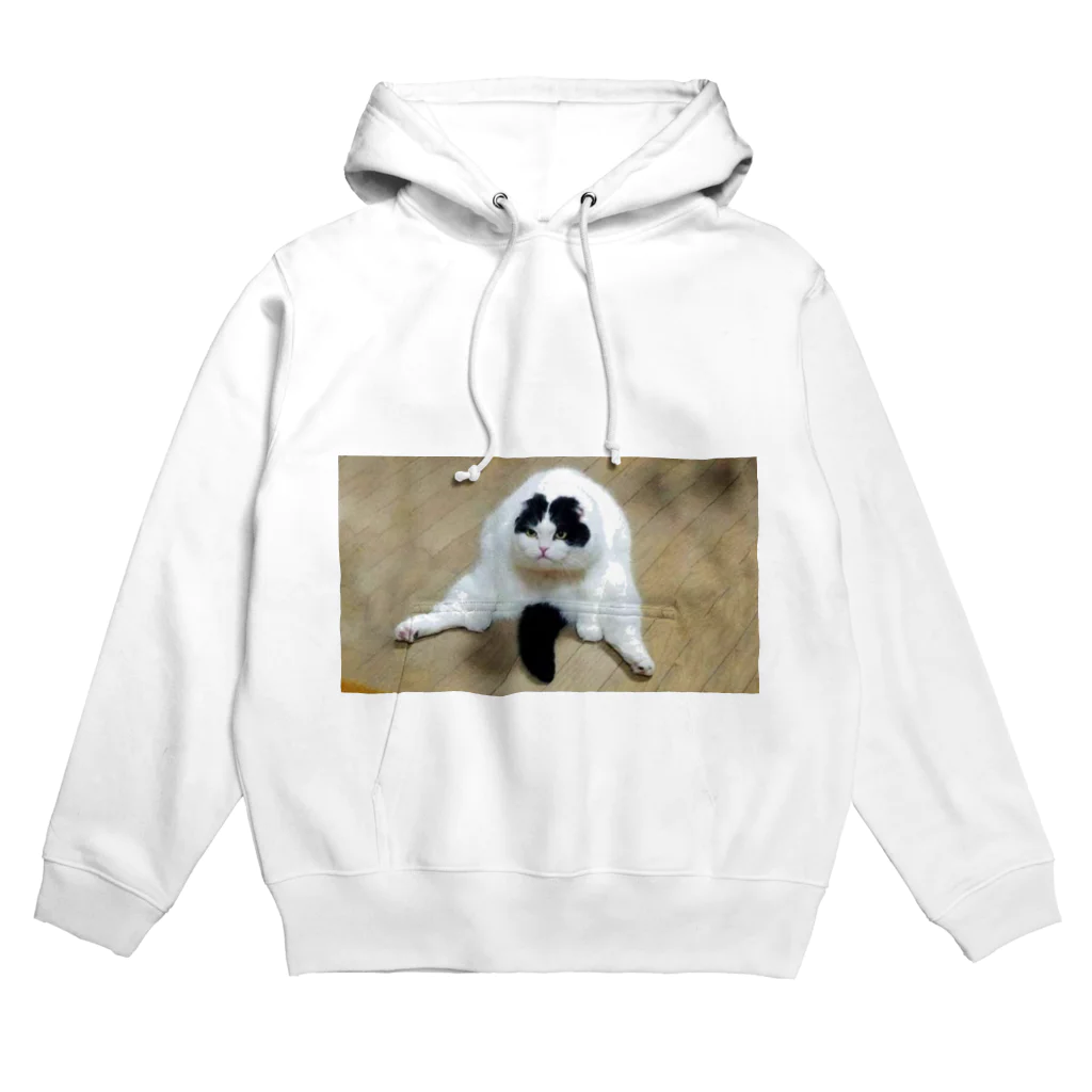 ボロリノベくんのふわふわネコパーカー Hoodie