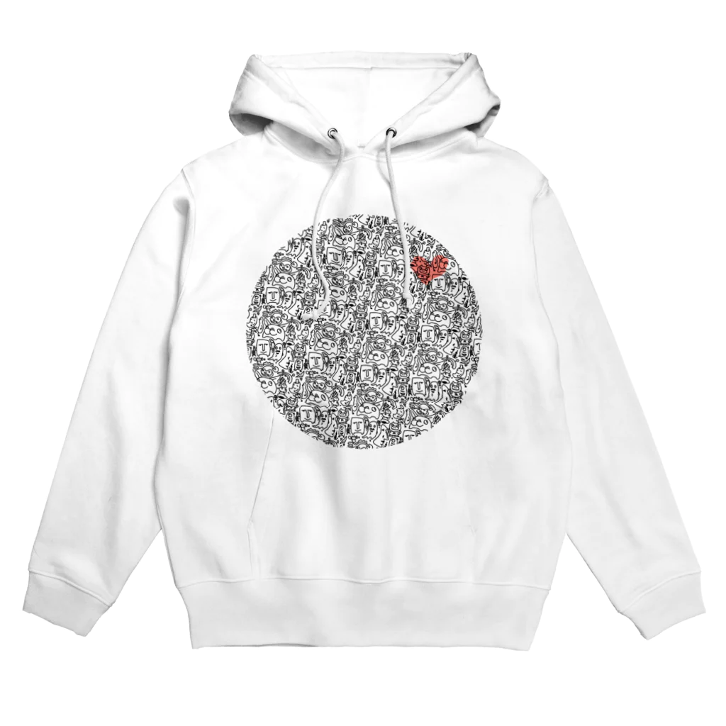 ベーコンの鼓動ちゃんパーカー Hoodie