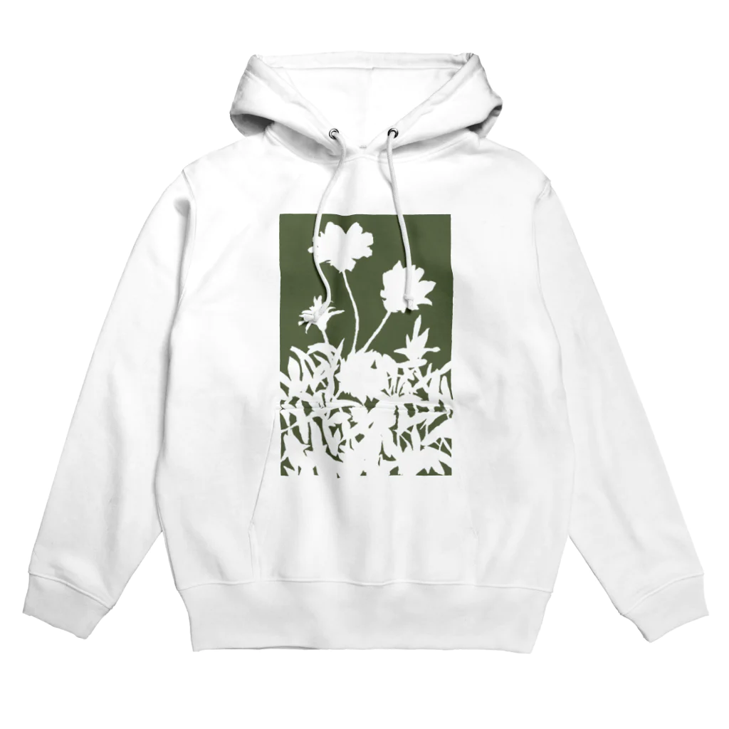 気ままに創作　よろず堂の花咲く小径④みどり Hoodie