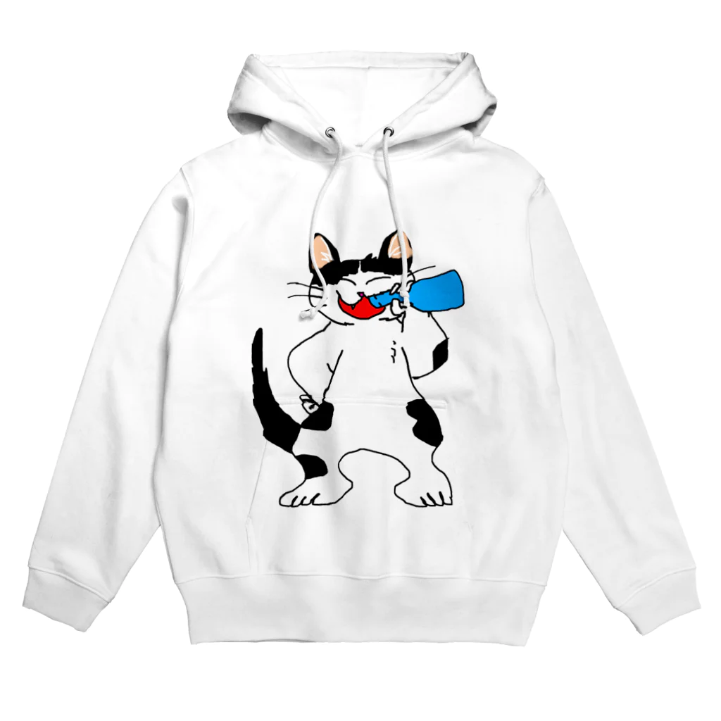 でぇ吟醸のにゃんにゃん丸(改) Hoodie