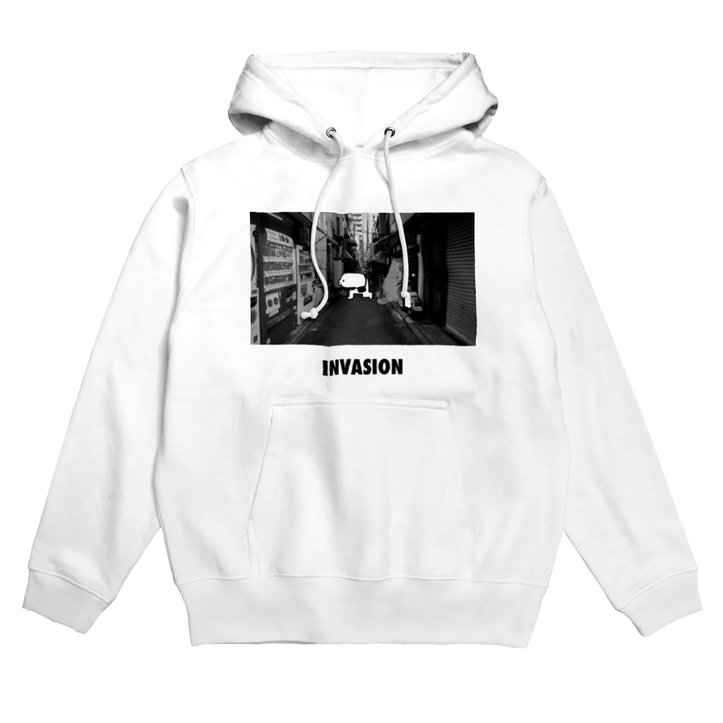 ぷにおもちSHOPのインベイジョン・ロジ Hoodie