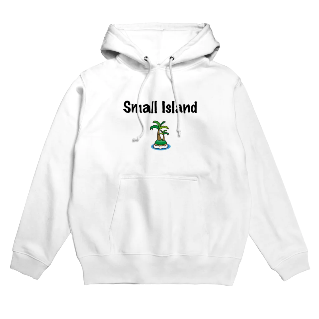 Shima225の【苗字直訳Tシャツ】小島 Small Island パーカー