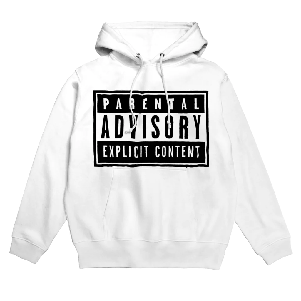 DRIPPEDのPARENTAL ADVISORY BOX  ペアレンタル・アドバイザリー ボックスロゴ 후디