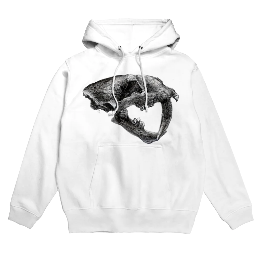 segasworksのスミロドン（頭の骨） Hoodie