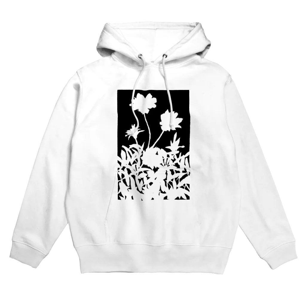 気ままに創作　よろず堂の花咲く小径②黒 Hoodie