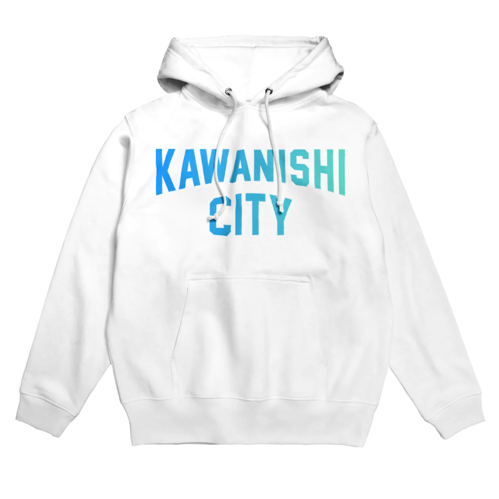 JIMOTO Wear Local Japanの川西市 KAWANISHI CITY パーカー