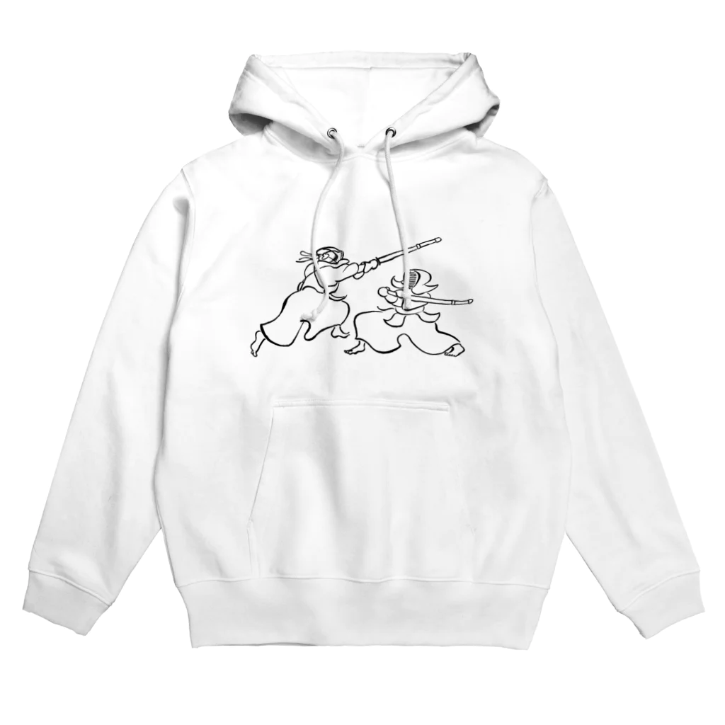 伊勢守 isenokami  剣道 x 日常  kendo inspired.のLife with kendo (nukido) Hoodie