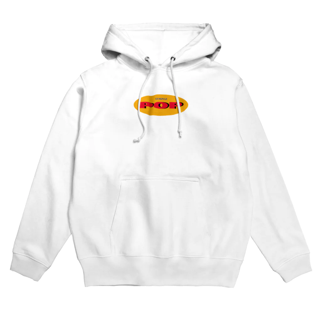 ちょ待てよの SIMPLE POP ロゴ Hoodie