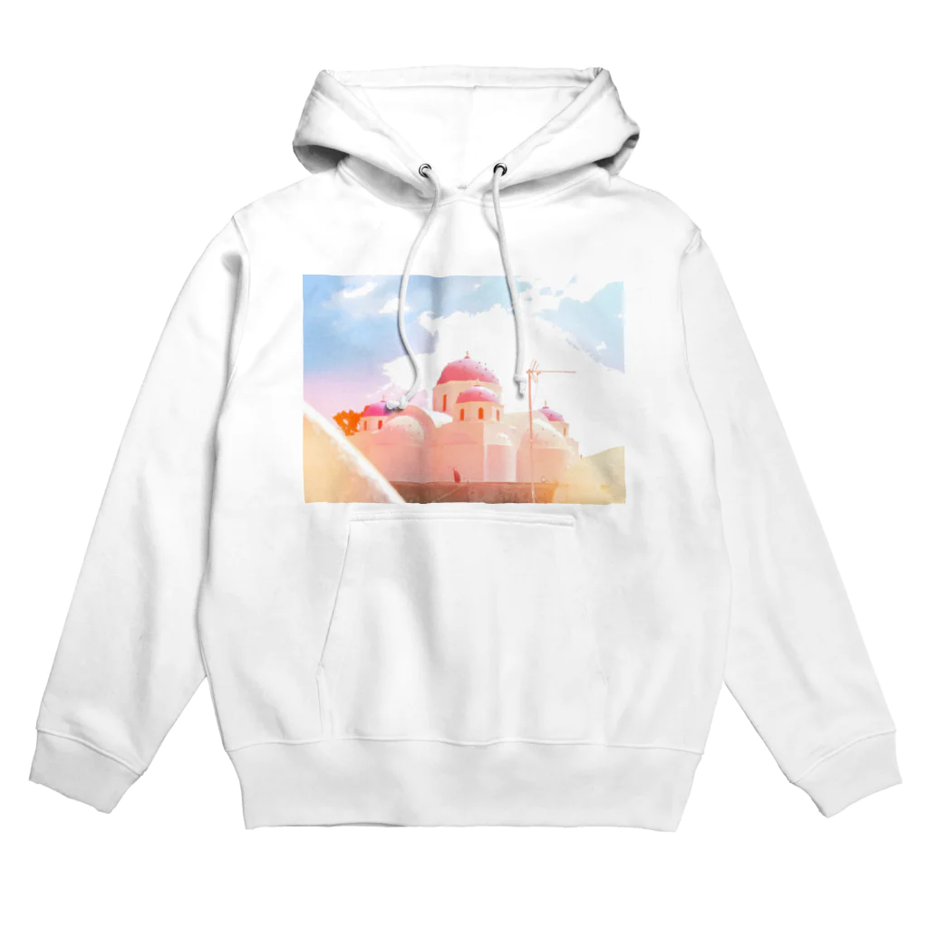 NEON LIGHT STARSのサントリーーニ Hoodie