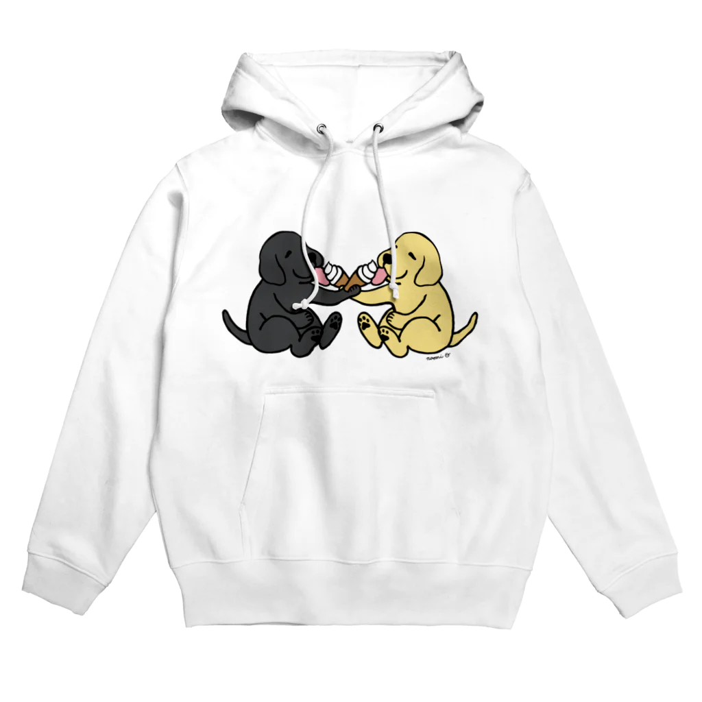 ハッピー・ラブラドールズのラブラドールフレンズ Hoodie