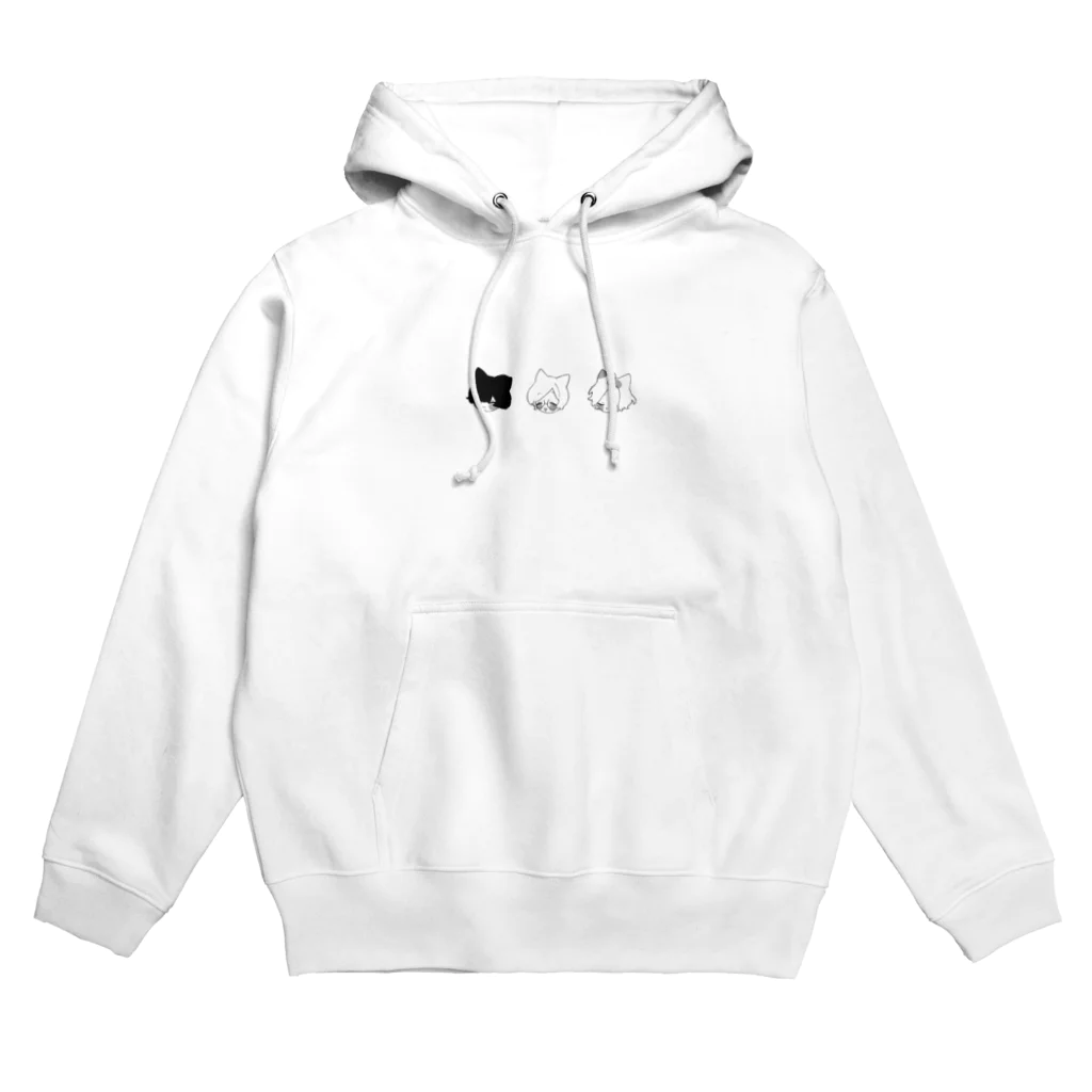 柊透子のみつごねこ Hoodie