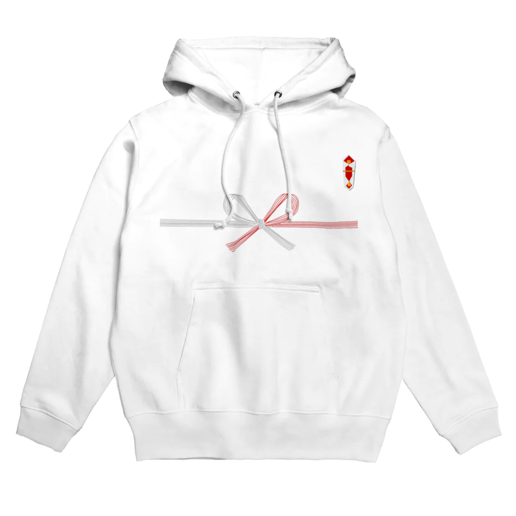 一本松の熨斗付きお祝い用 Hoodie