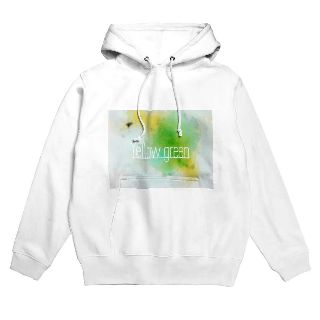 プリン弟子の製作所のyellow greenTシャツ Hoodie