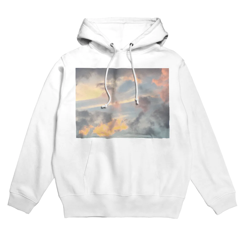 teturouhanamakiの雨上がりの空 Hoodie