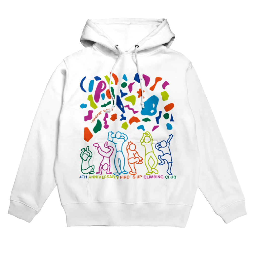 ヒローズアップ公式オンラインショップの4周年記念オブザベ柄 Hoodie