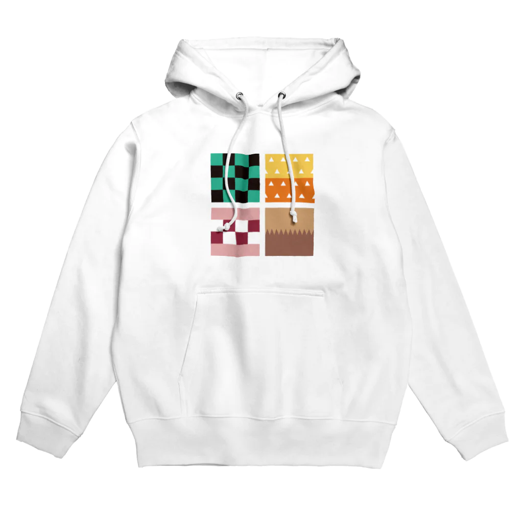 シャラクのカラフルキューブ Hoodie