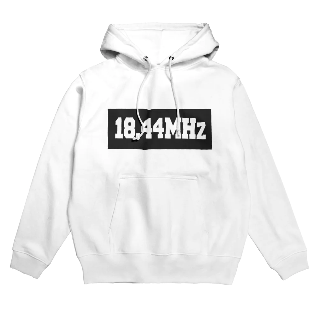 18.44Mhzの18.44MHzロゴパーカー Hoodie