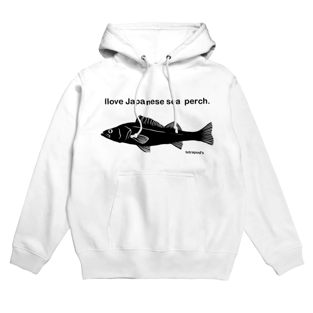 tetrapod'sのジャパニーズシーパーチ Hoodie